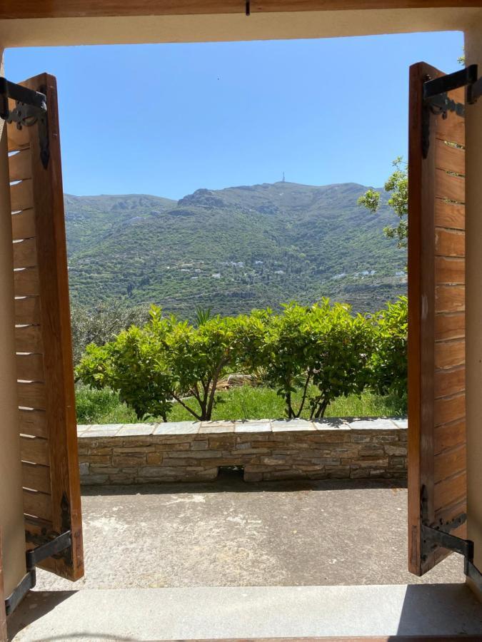 Getaway Andros Villa Kourelio Exterior foto