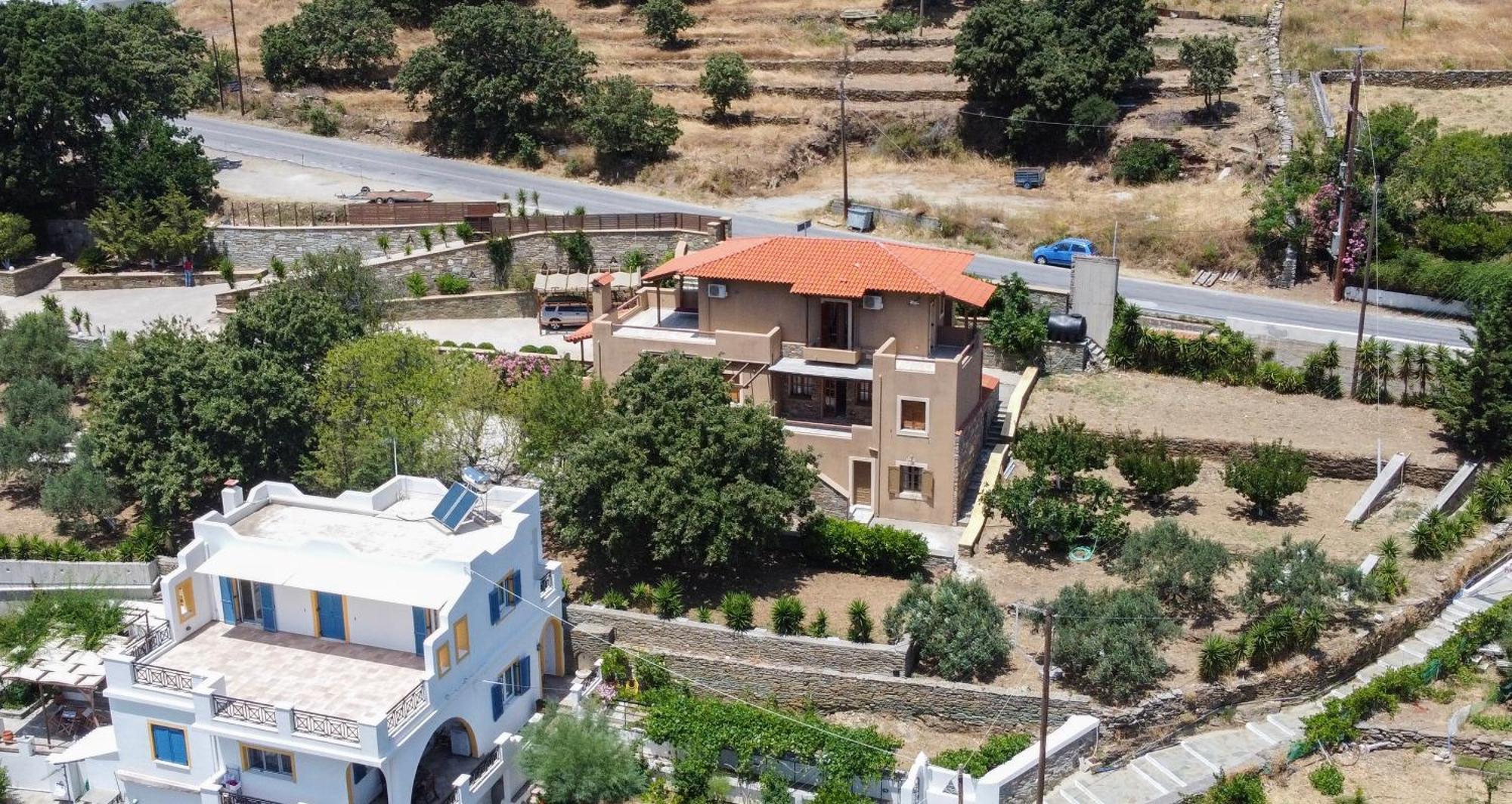 Getaway Andros Villa Kourelio Exterior foto